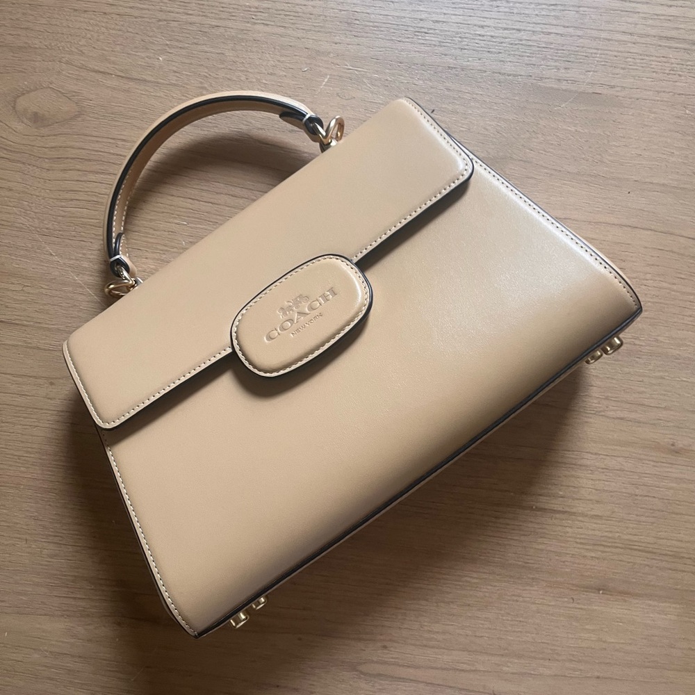Coach Tan Leather Women's Bag
